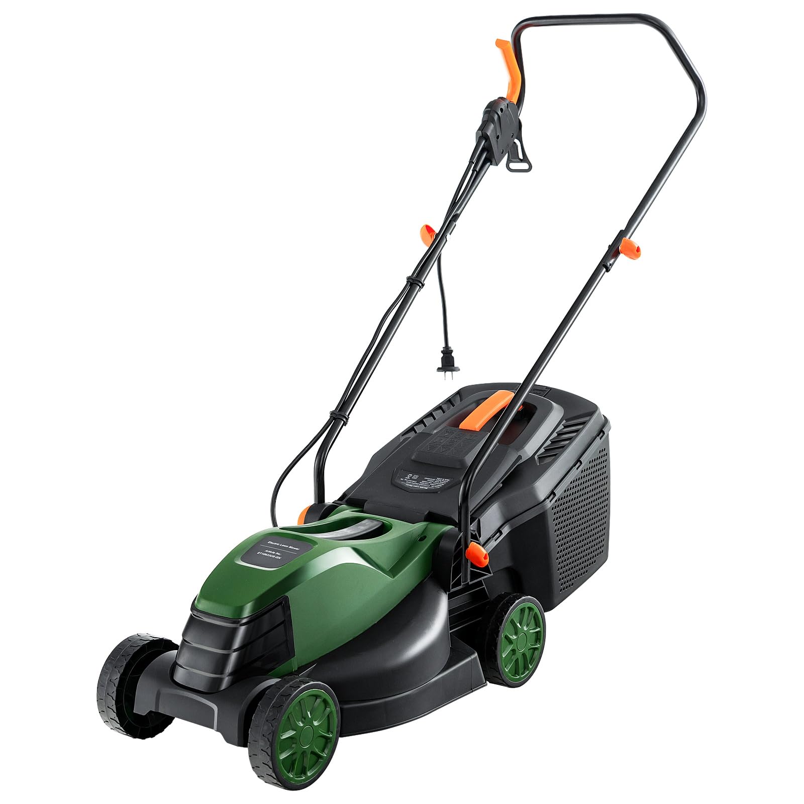 13 Amp Corded Electric Walk Behind Lawn Mower Dethatcher 5 Adjustable Depth  NEW