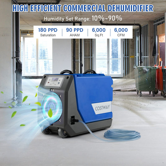180 PPD Commercial Dehumidifier - Goplus