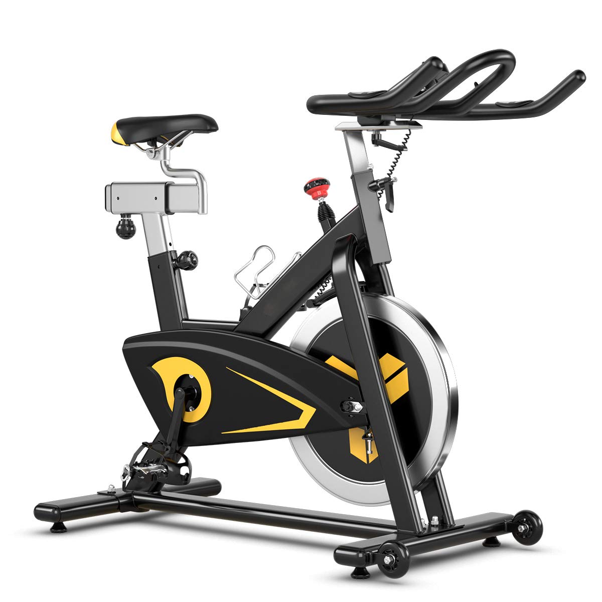 magnetic belt driven spin bike