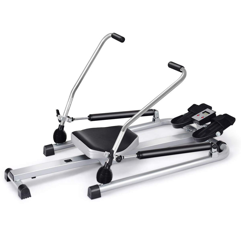 Load image into Gallery viewer, Goplus Hydraulic Rowing Machine Rower with LCD Monitor - GoplusUS
