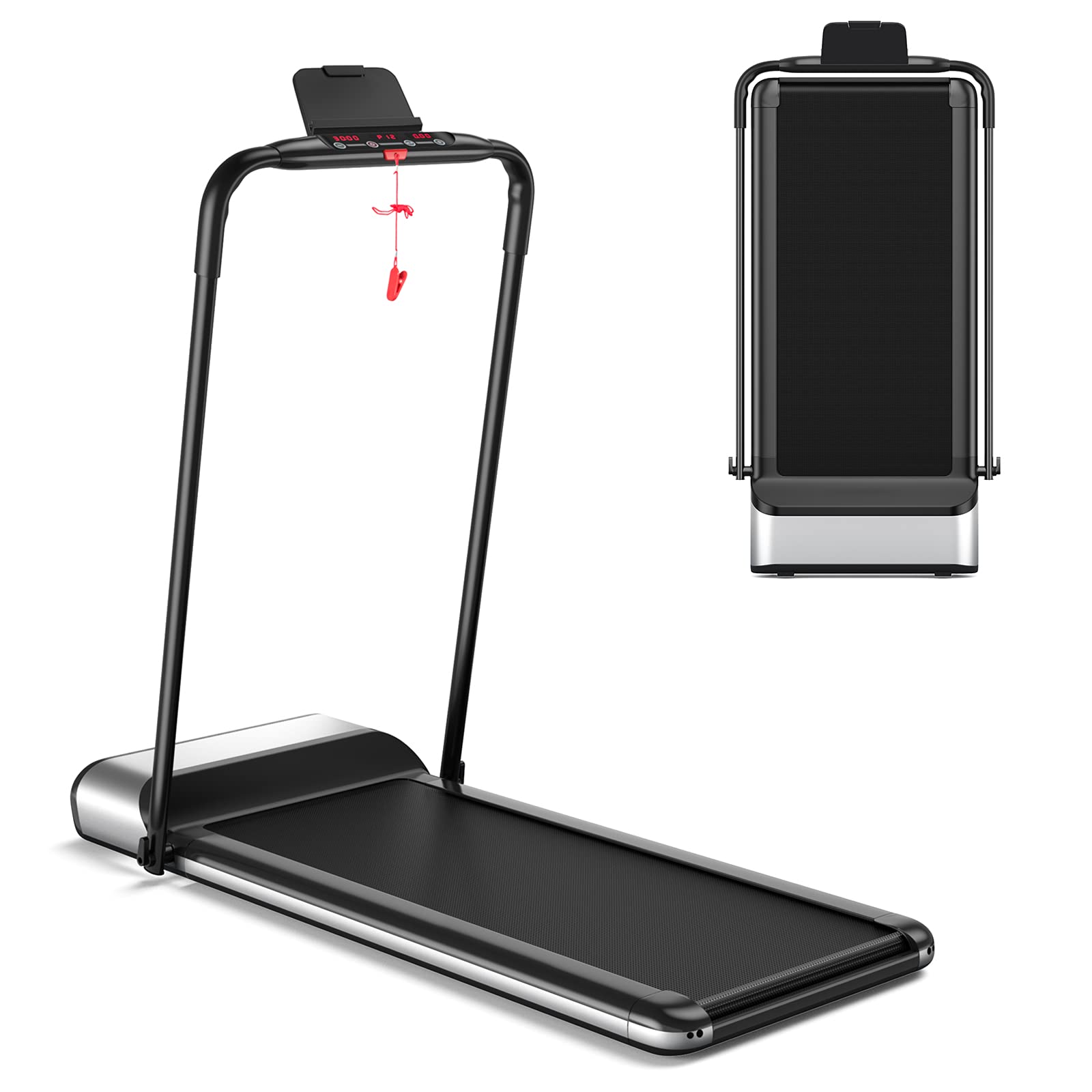 Ultra slim best sale deluxe foldable treadmill