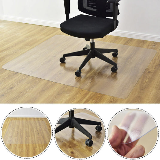 PVC Chair Mat for Hard Floors Clear Multi-Purpose Floor Protector