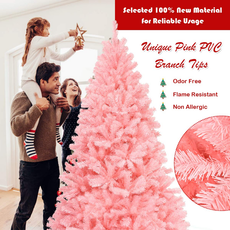 Load image into Gallery viewer, Goplus Unlit Artificial Christmas Tree, 100% New PVC Material, Xmas Tree for Indoor and Outdoor Decoration - GoplusUS
