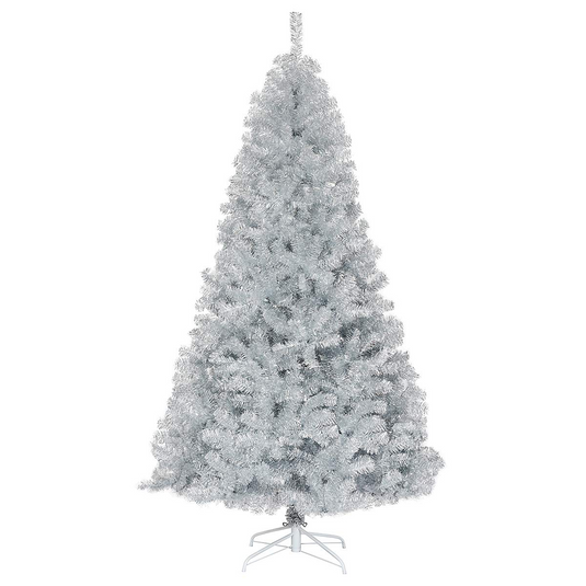 Goplus Unlit Artificial Christmas Tree, 100% New PVC Material, Xmas Tree for Indoor and Outdoor Decoration - GoplusUS