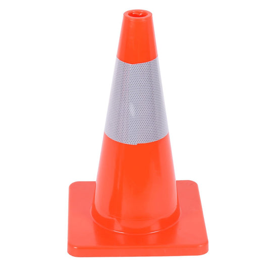 5PCS Traffic Cones, 18" PVC Safety Road Parking Cones Driving Construction Cones - GoplusUS