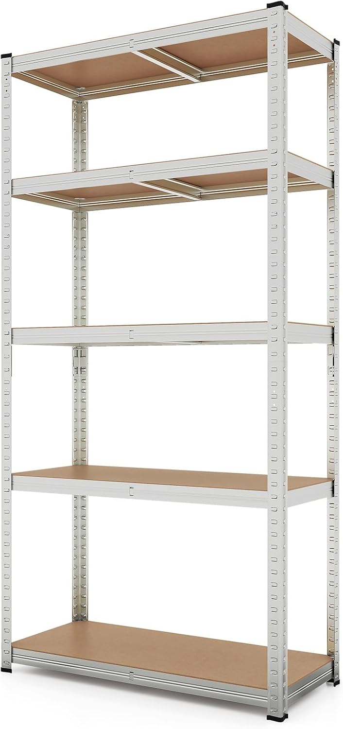 Load image into Gallery viewer, Goplus 5 Tier Adjustable Garage Shelving Unit,2000 lbs Max Load, 35”W x 16”D x 71”H Multipurpose Organizing Shelf for Warehouse, Shed, Pantry
