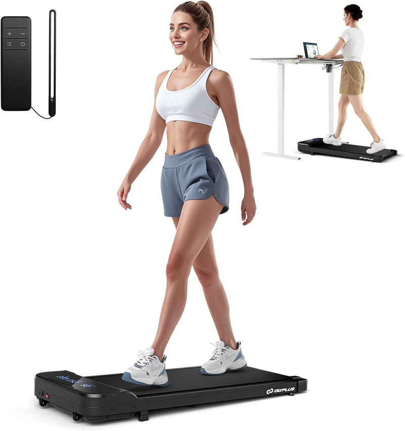 Load image into Gallery viewer, Goplus Walking Pad, Under Desk Treadmill with Remote Control &amp; LED Display, 3 Countdown Modes
