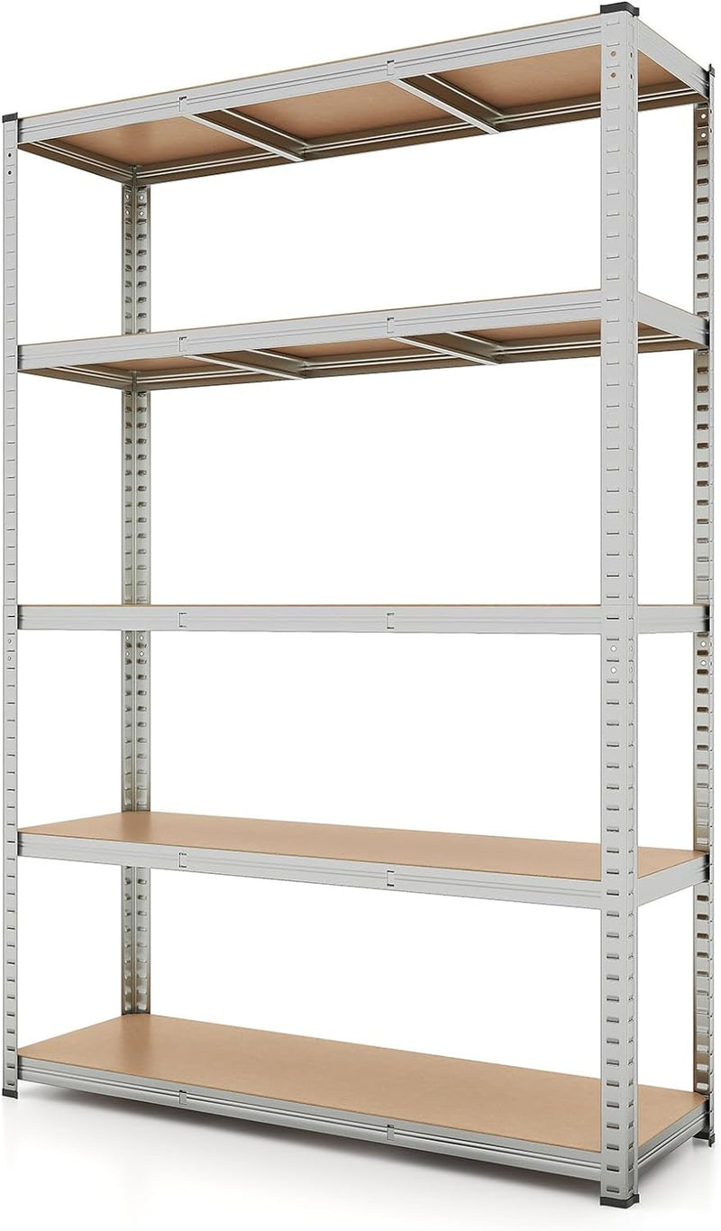 Load image into Gallery viewer, Goplus 5 Tier Adjustable Garage Shelving Unit, 2200 lbs Max Load, 47”W x 16”D x 71”H Multipurpose Organizing Shelf
