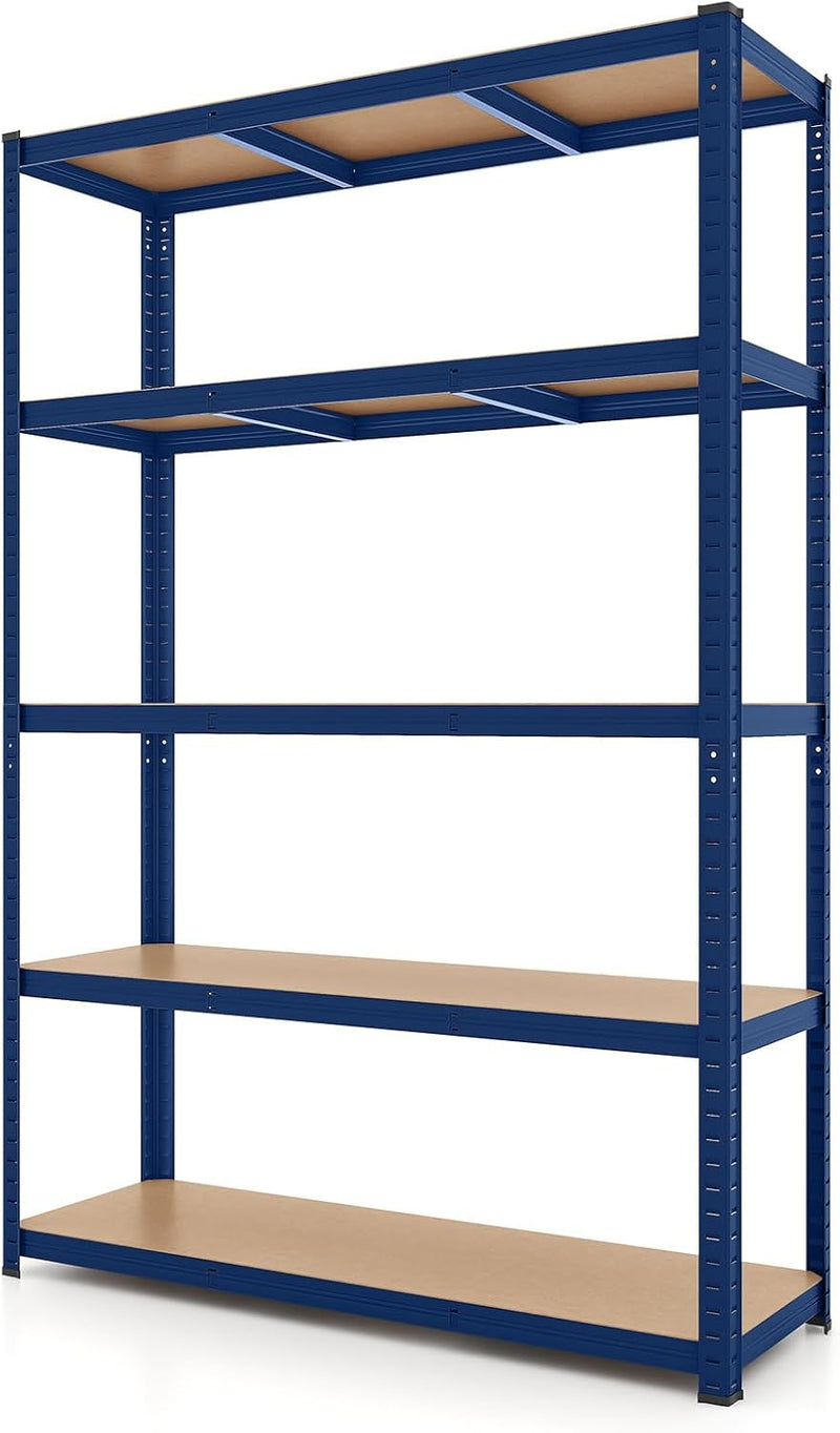 Load image into Gallery viewer, Goplus 5 Tier Adjustable Garage Shelving Unit, 2200 lbs Max Load, 47”W x 16”D x 71”H Multipurpose Organizing Shelf
