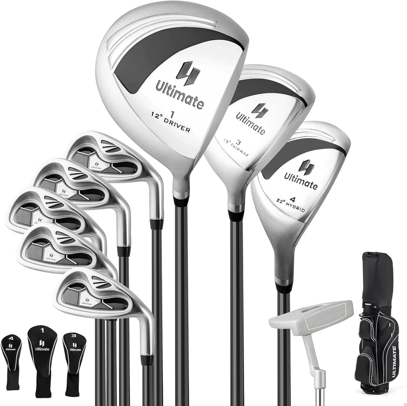 Load image into Gallery viewer, Goplus Complete Golf Club Set for Women, 9 Pieces Golf Clubs with Cart Bag
