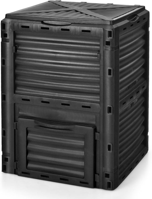 Goplus Compost Bin, 80 Gallon(300 L) Large Composting Box