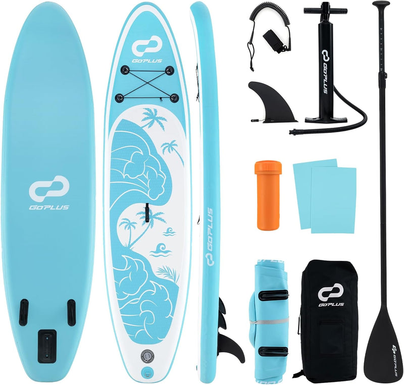 Load image into Gallery viewer, Goplus Inflatable Stand Up Paddle Board, 11FT SUP with Accessory Pack
