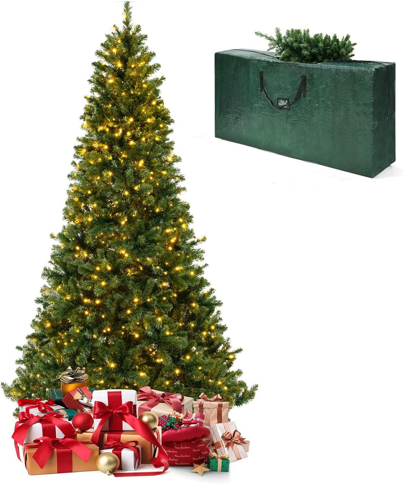 Load image into Gallery viewer, Goplus 6ft/7ft/8ft Pre-Lit Artificial Christmas Tree with Storage Bag, for Office Home Decor
