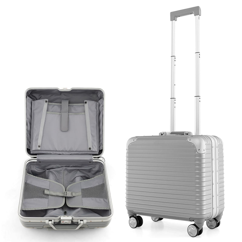 Load image into Gallery viewer, Goplus 16 Inch Underseat Carry On Luggage, Airline Approved Lightweight Mini Suitcase
