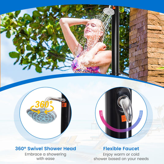 Go outdoors solar shower best sale