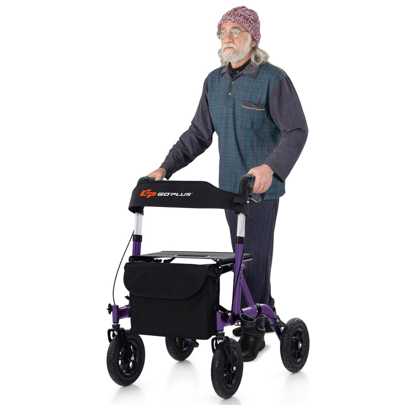 Load image into Gallery viewer, Goplus Rollator Walkers for Seniors with Seat
