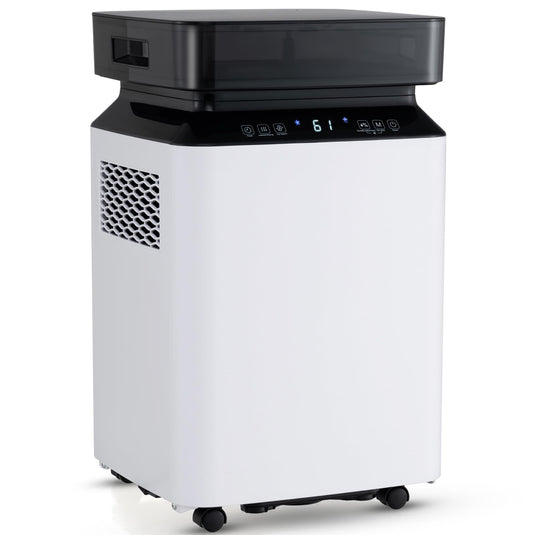 90 Pint Dehumidifier for Basement, 6000 Sq. Ft Energy Efficient Dehumidifier for Home w/Continuous & Auto Mode