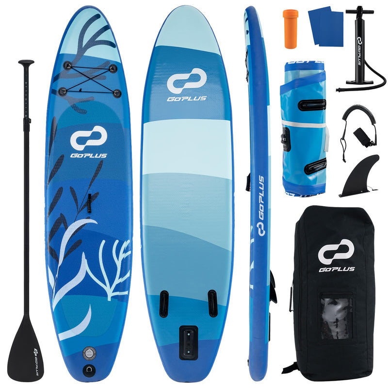 Load image into Gallery viewer, Goplus Inflatable Stand Up Paddle Board, 11FT SUP with Accessory Pack
