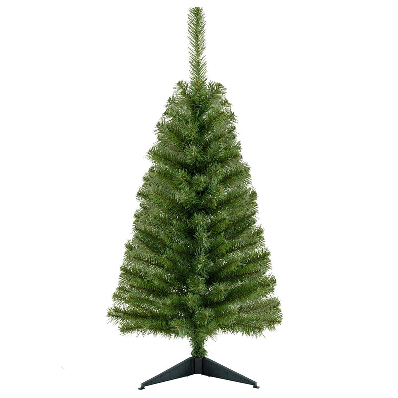 Load image into Gallery viewer, Goplus 3ft Mini Artificial Christmas Tree, Unlit Green Holiday Tree with 116 Lifelike PVC Branch Tips
