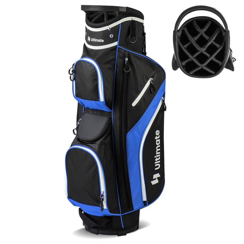Load image into Gallery viewer, Goplus Golf Cart Bag with 14-Way Top Dividers, Golf Cart Bag Golf Club Bag, Lightweight Golf Bag for Men Women
