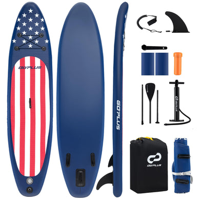 Goplus Inflatable Stand Up Paddle Board, 10FT SUP