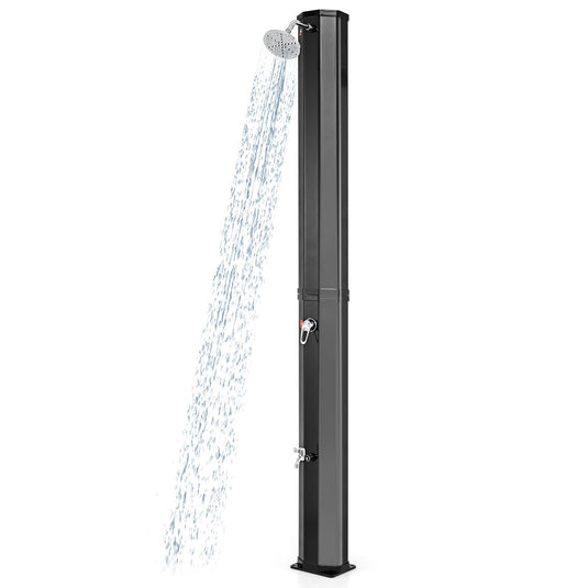 Goplus 15.9 Gallon/60 L Solar Heated Outdoor Shower