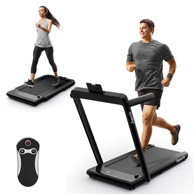 2.5HP Superfit Folding Treadmill with Touch Panel Control - Goplus