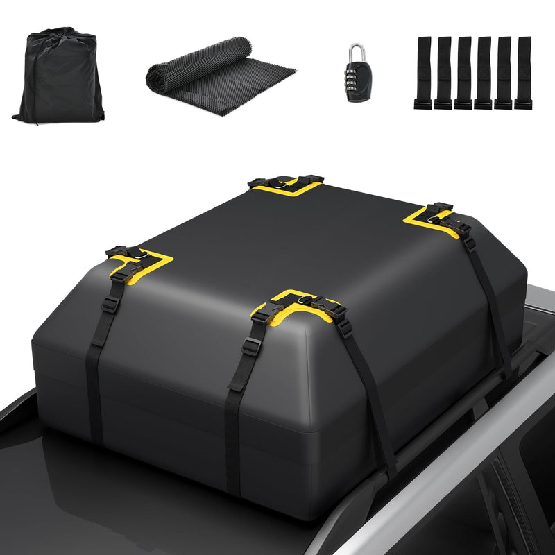 Load image into Gallery viewer, Goplus 15/21 Cu.Ft Roof Bag Cargo Carrier
