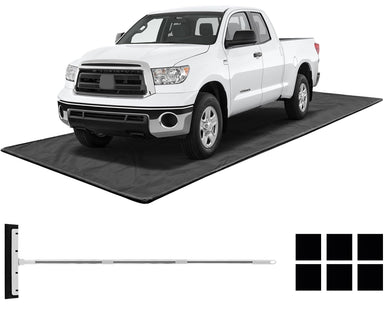 Goplus Garage Floor Mat, 22’ x 9’ Garage Mat for Under Car, Waterproof Protection from Snow Rain Mud
