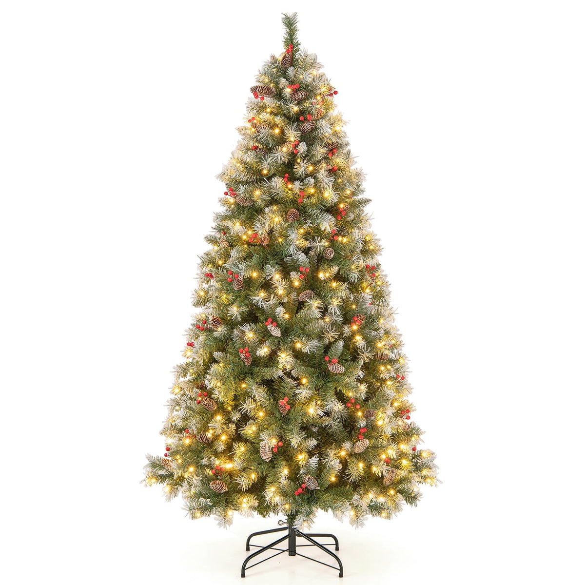 Goplus Pre-Lit Christmas Tree