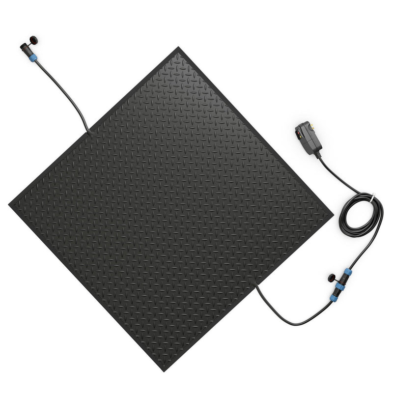 Load image into Gallery viewer, Goplus Heated Snow Melting Mat, Heated Outdoor Mat for Winter Snow Removal
