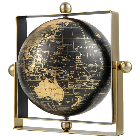 Goplus World Globe, Dia 6/8/10 Inch 720° Swivel Geographic Globe