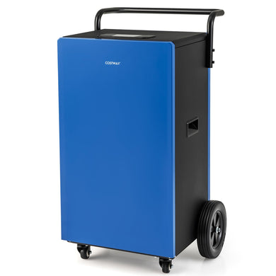 215 Pints Commercial Dehumidifier w/Drain Hose, Industrial Heavy Duty Dehumidifier w/ 24H Timer