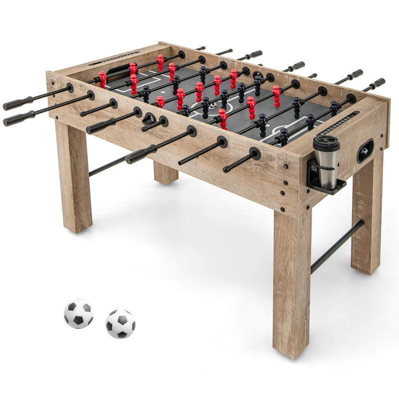 Load image into Gallery viewer, Goplus 54&#39;&#39; Foosball Table for Adults, Full Size Competition Soccer Game Table with Legs, 2 Balls
