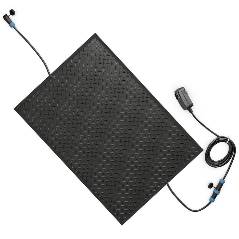 Load image into Gallery viewer, Goplus Heated Snow Melting Mat, Heated Outdoor Mat for Winter Snow Removal
