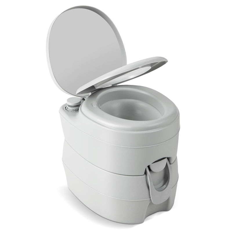 Load image into Gallery viewer, Goplus 5.2 Gallon Portable Toilet for Camping
