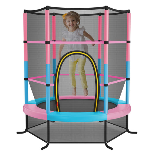 GOPLUS Trampoline pour Enfant Pliable 92 cm Charge 150KG Intérieur et GOPLUS Trampoline pour Enfant Pliable 92 cm Charge 150KG Intérieur et