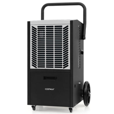 163 Pints Commercial Dehumidifier, 4500 Sq.Ft Dehumidifier with Pump & Drain Hose