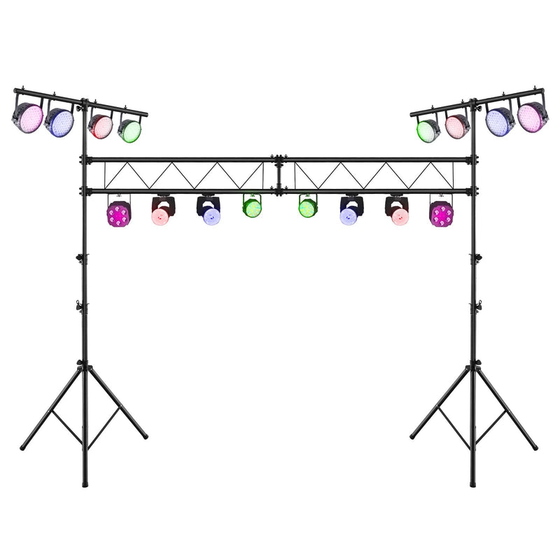 Load image into Gallery viewer, Goplus DJ Light Stand, 14FT Lighting Truss System with 32 Lights Hold 220LBS Capacity
