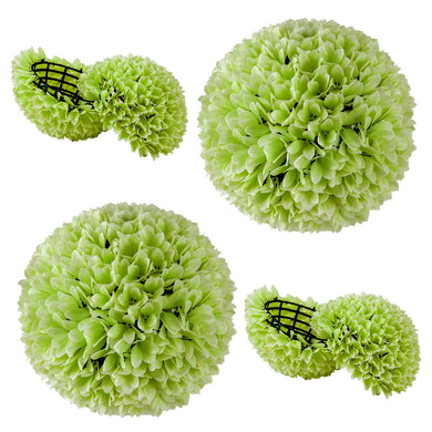 Goplus 11 Inch Topiary Balls Artificial Outdoor Set of 2, Faux Boxwood Ball, Fake Plant Sphere