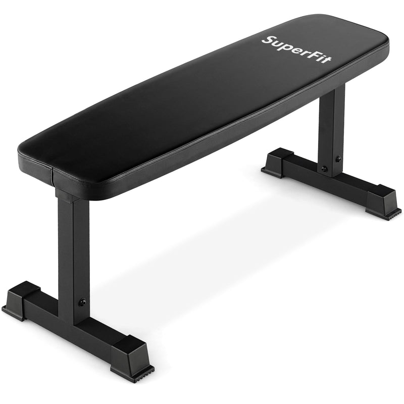 Load image into Gallery viewer, Goplus Flat Weight Bench, 660 LBS Heavy Duty Strength Training Exercise Bench
