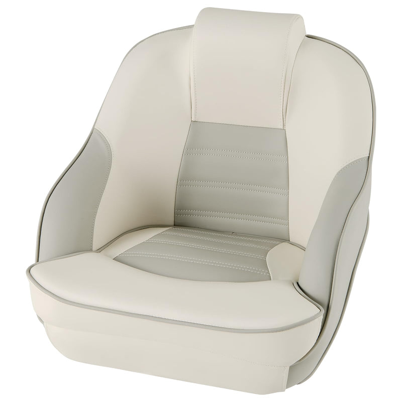 Load image into Gallery viewer, Goplus Captain Bucket Seat, Pontoon Boat Seats w/Waterproof PVC Leather &amp; Thick Sponge Padding
