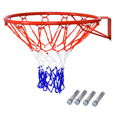 Goplus Replacement Basketball Rim Net, 18inch Portable Basketball Hoop