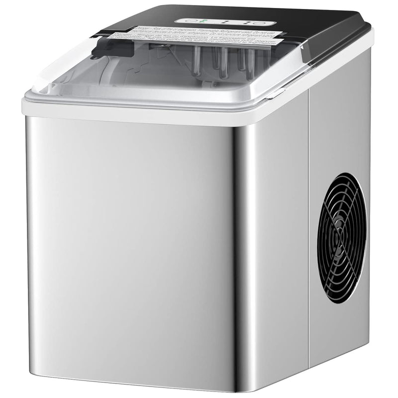 Load image into Gallery viewer, Ice Makers Countertop 26.5 LBS/24 Hour Electric Portable Ice Maker Machine with Self-Cleaning
