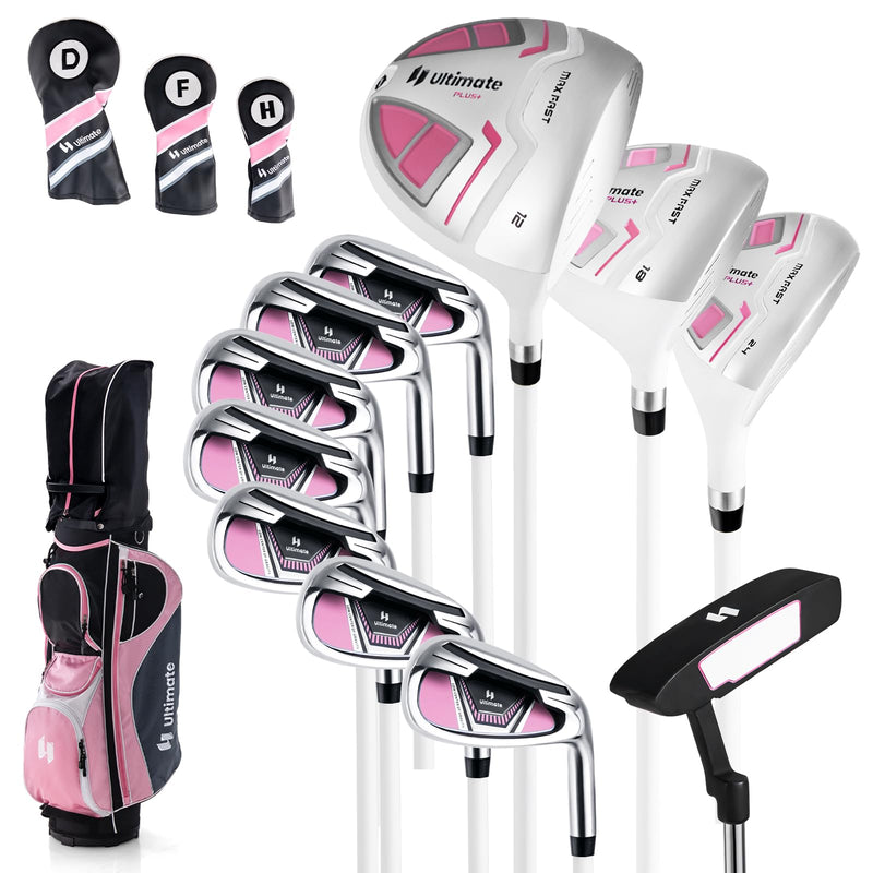 Load image into Gallery viewer, Goplus Complete Golf Club Set for Women, 11 PCS Right Handed Golf Clubs with 460CC
