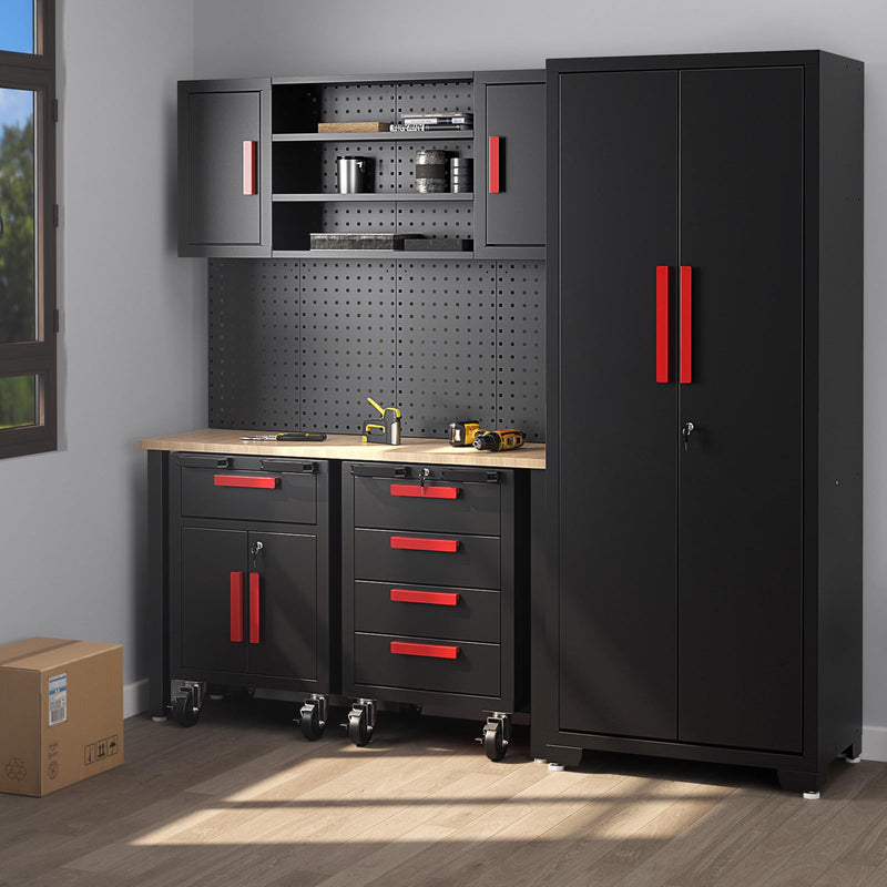 Load image into Gallery viewer, Goplus Garage Cabinets and Storage System
