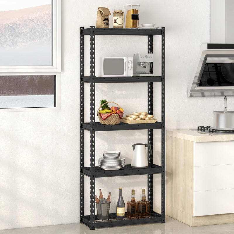 Load image into Gallery viewer, Goplus 5-Tier Metal Shelving Unit
