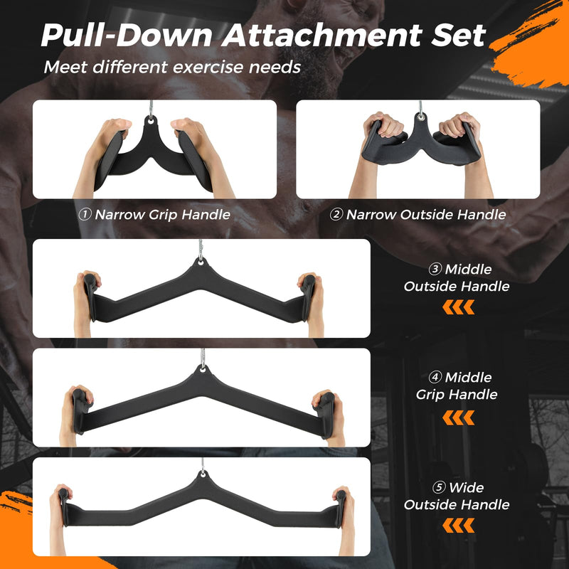Load image into Gallery viewer, Goplus LAT Pulldown Attachment Set
