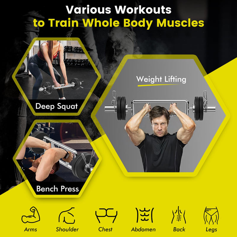Load image into Gallery viewer, Goplus 34’’ Olympic Triceps Bar
