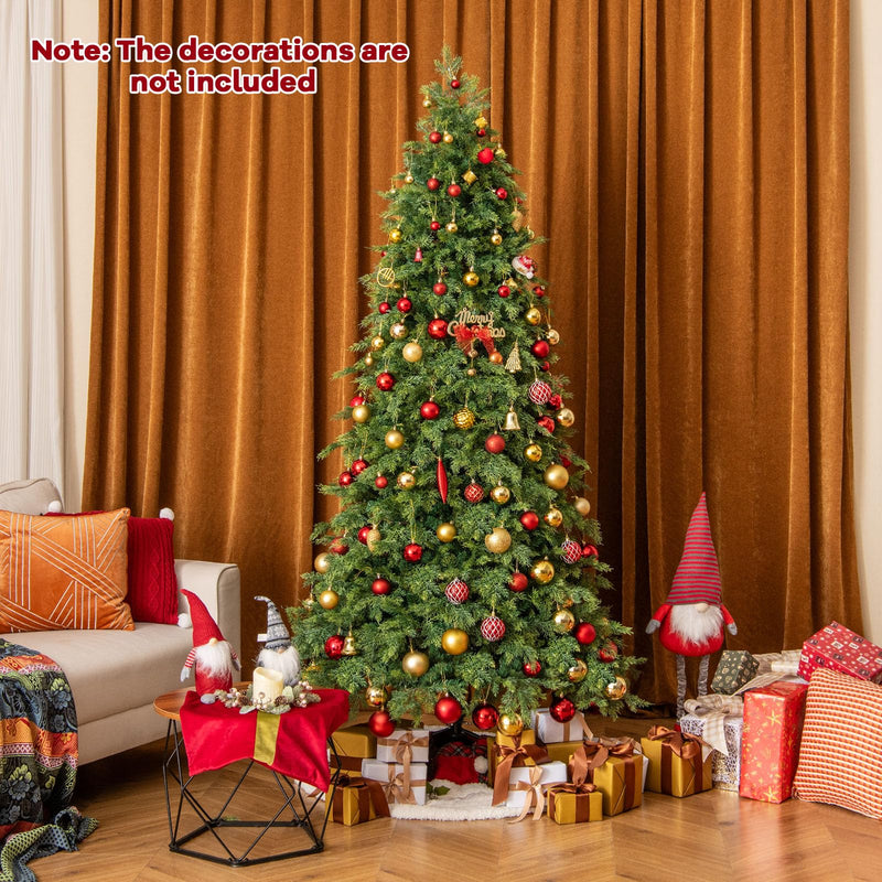 Load image into Gallery viewer, Goplus 7.5ft Artificial Christmas Tree, Unlit Green Hinged Xmas Full Tree with 1019 Lush Branch Tips
